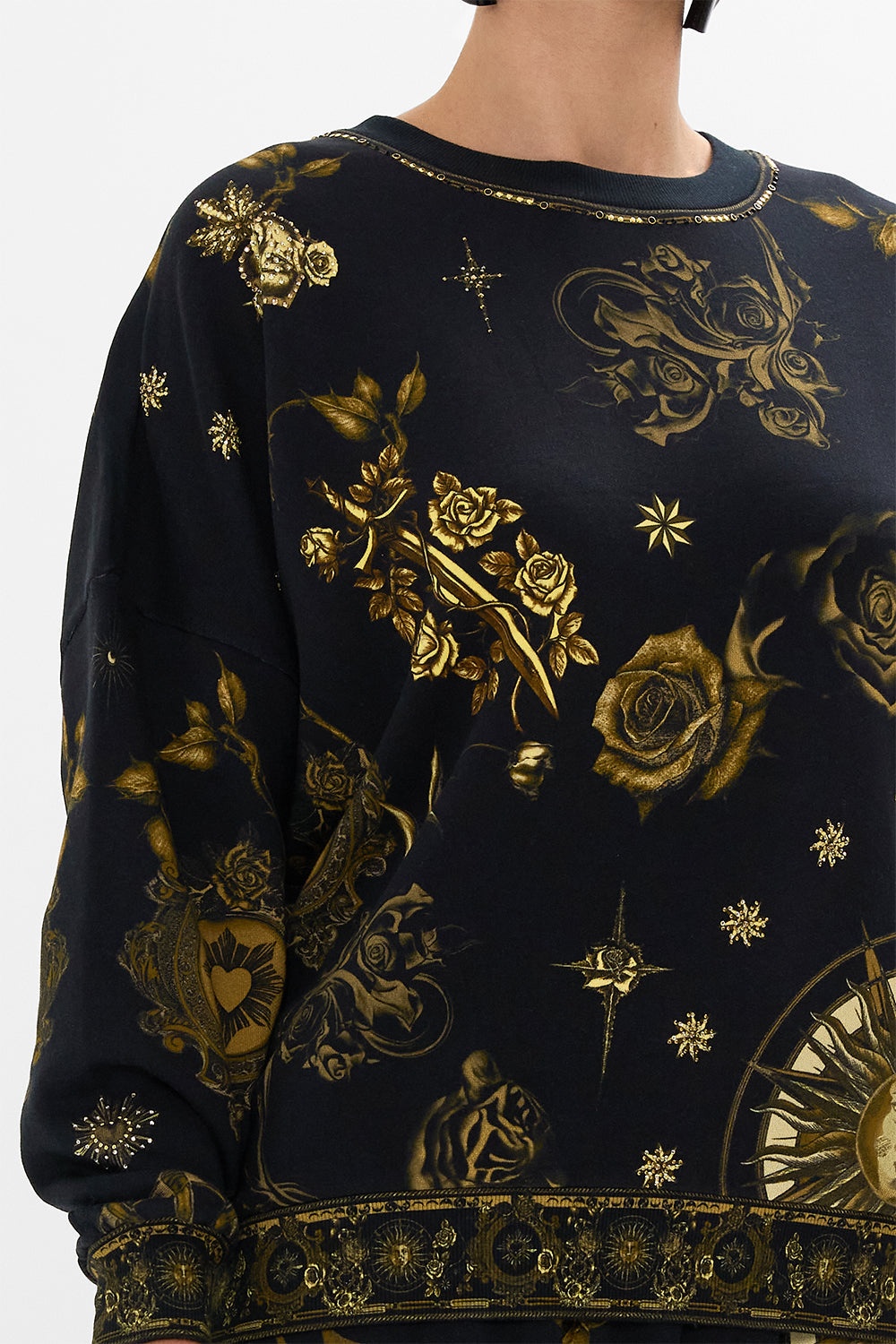 DROPPED SHOULDER SWEAT SHIRT - 6