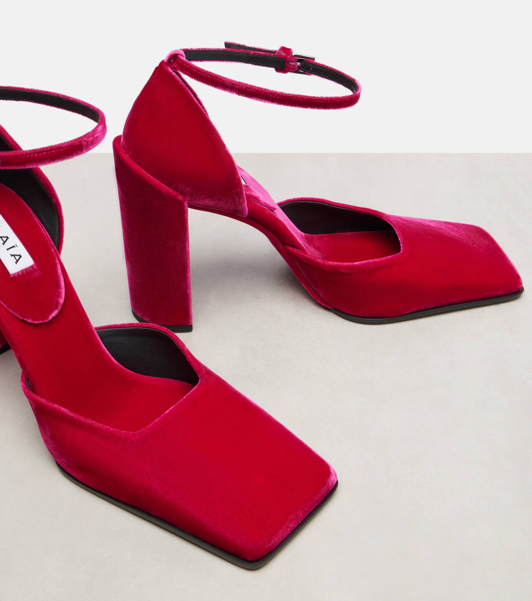 90 velvet pumps - 5