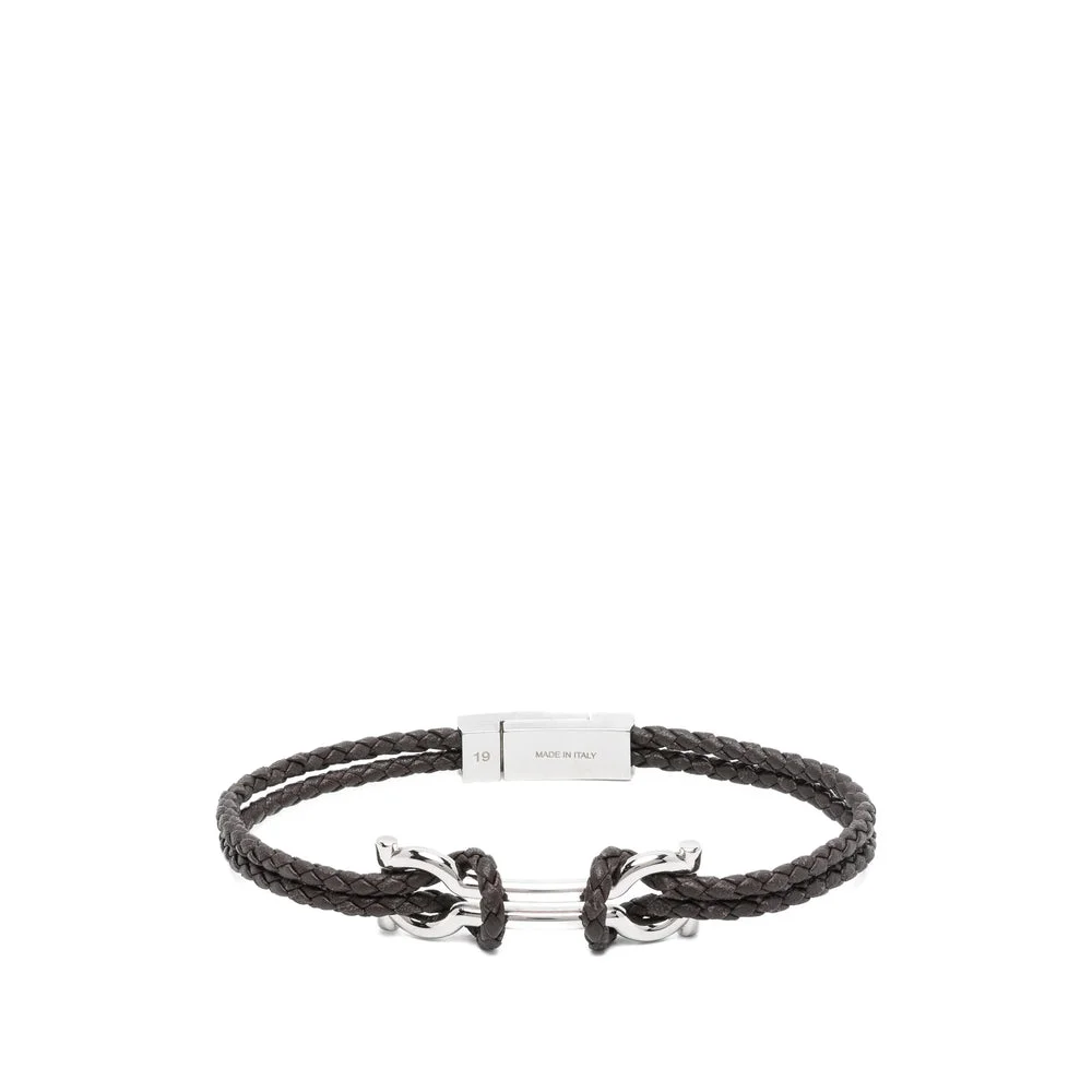 Ferragamo Silver Bracelets Men - 1