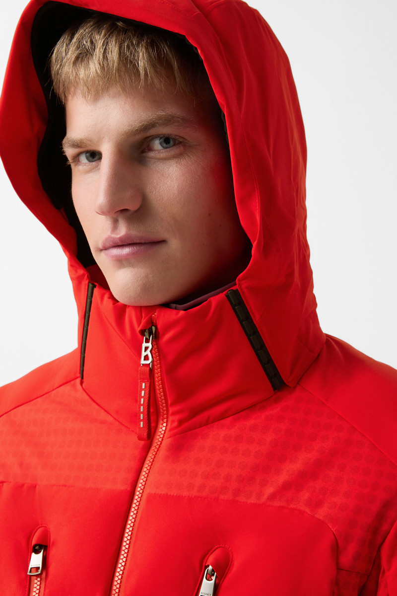 Fionn ski jacket in Red 9