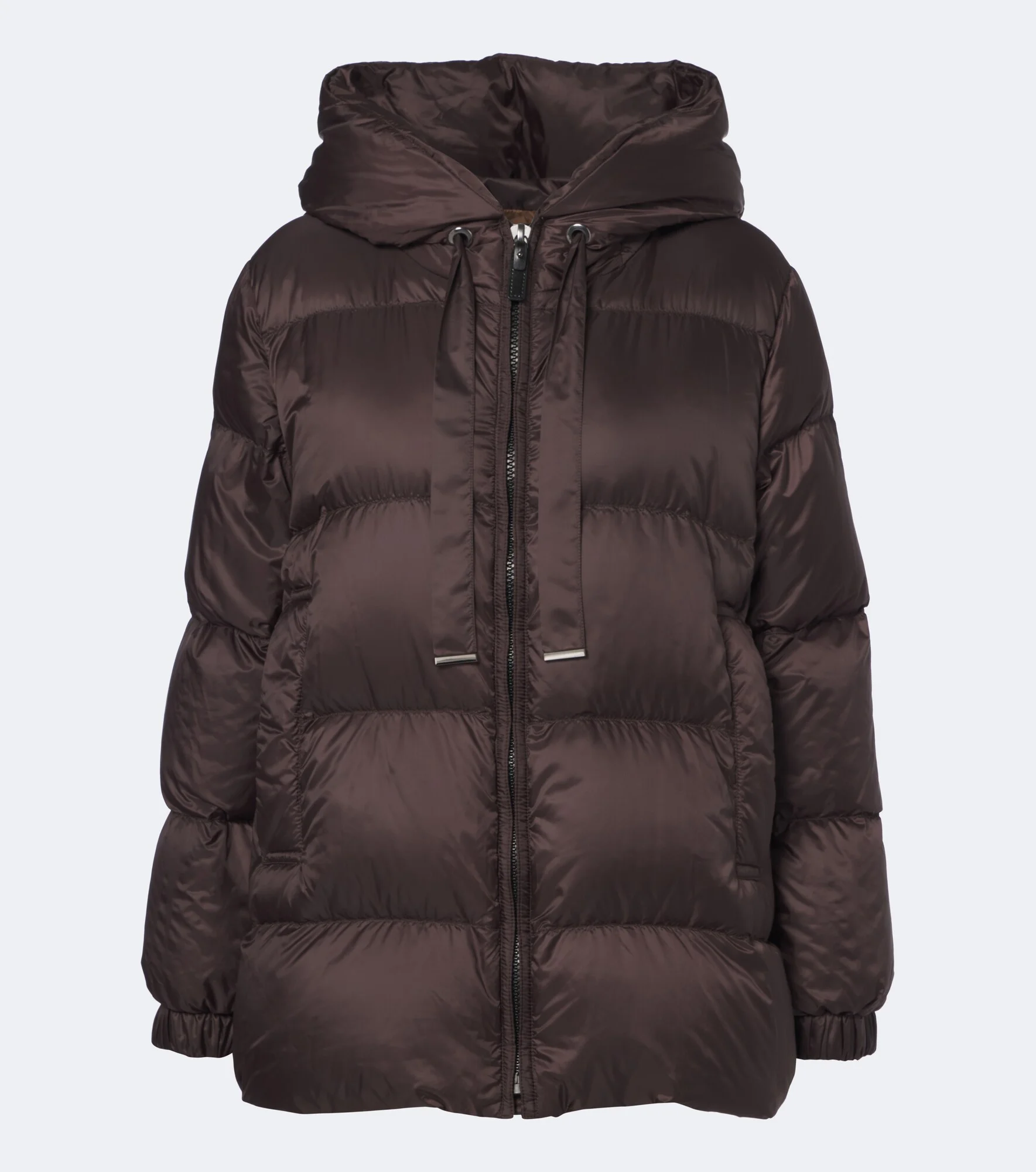 The Cube hooded quilted down jacket - 1