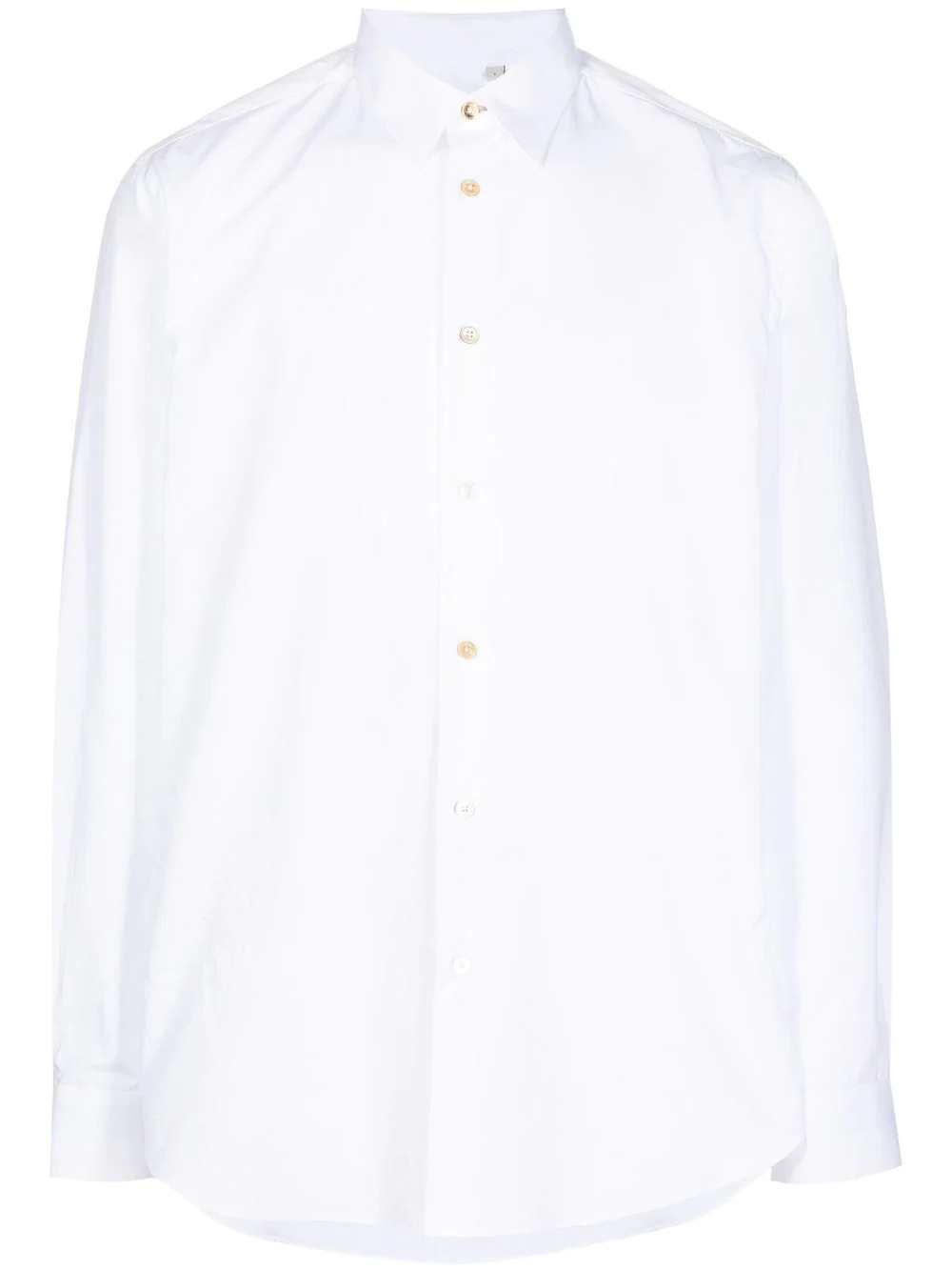 long-sleeve cotton shirt - 1