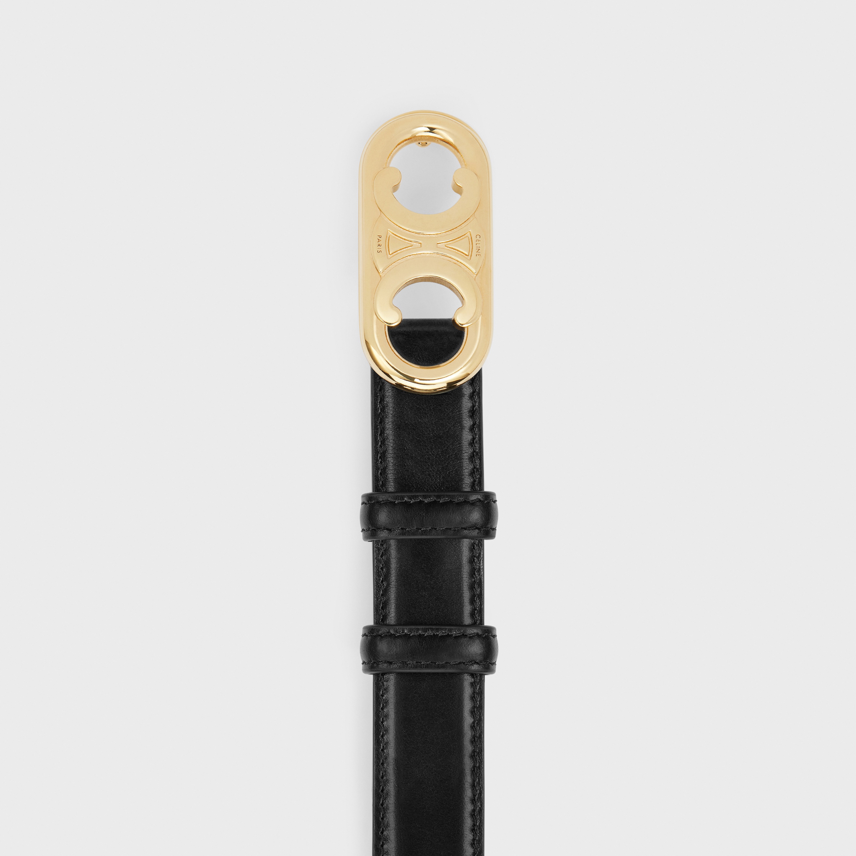 Medium Maillon Triomphe Belt in Smooth Calfskin - 2