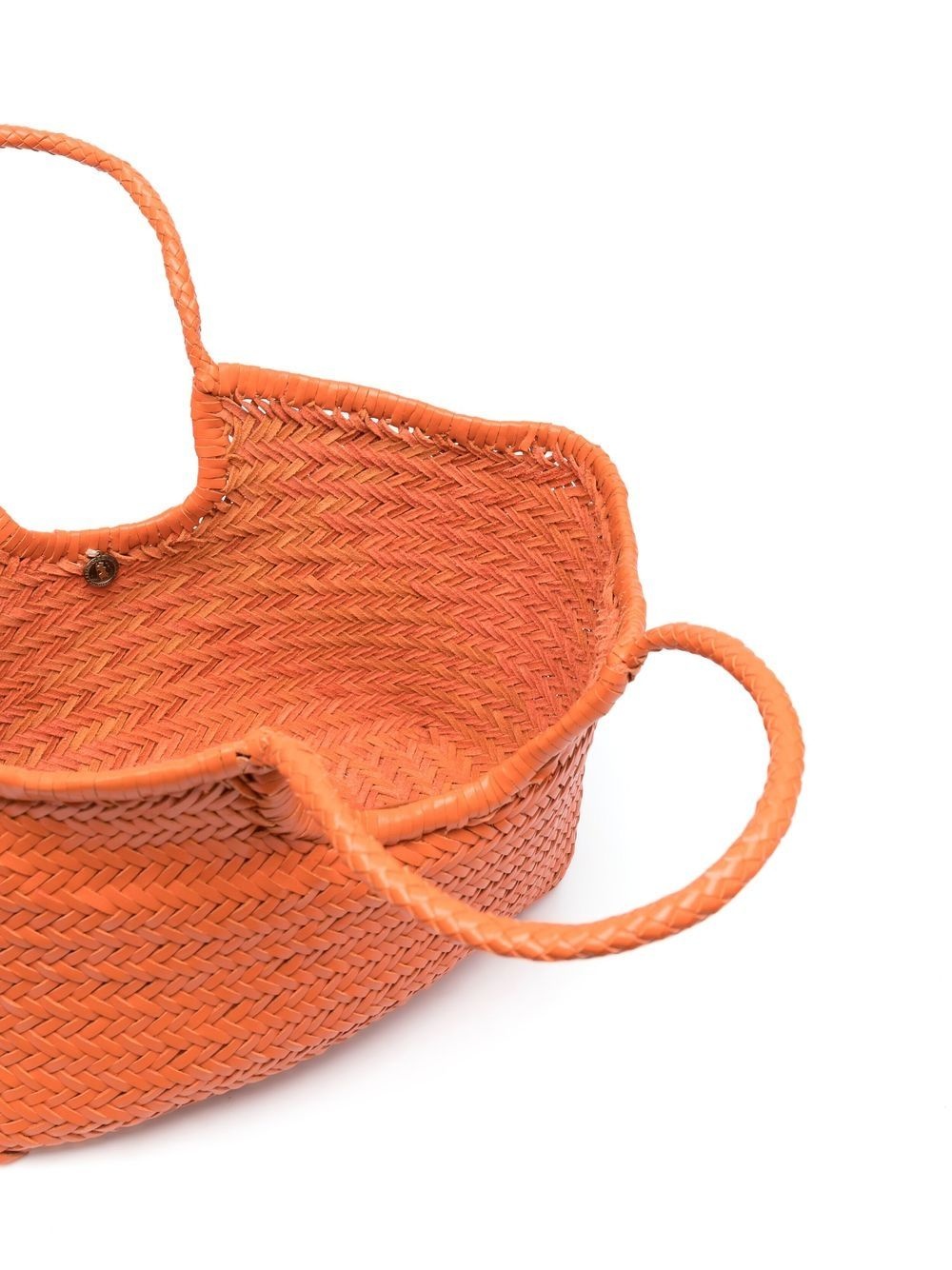 interwoven-design tote bag - 5
