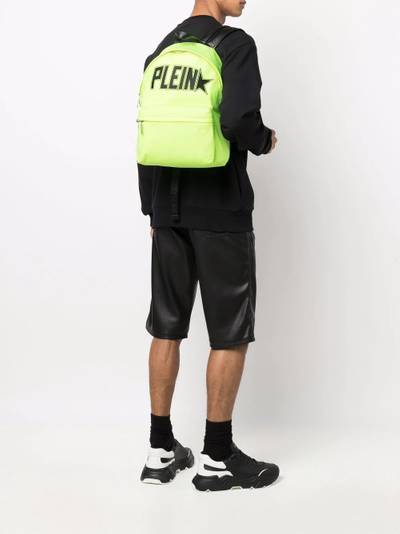 PHILIPP PLEIN logo-print backpack outlook