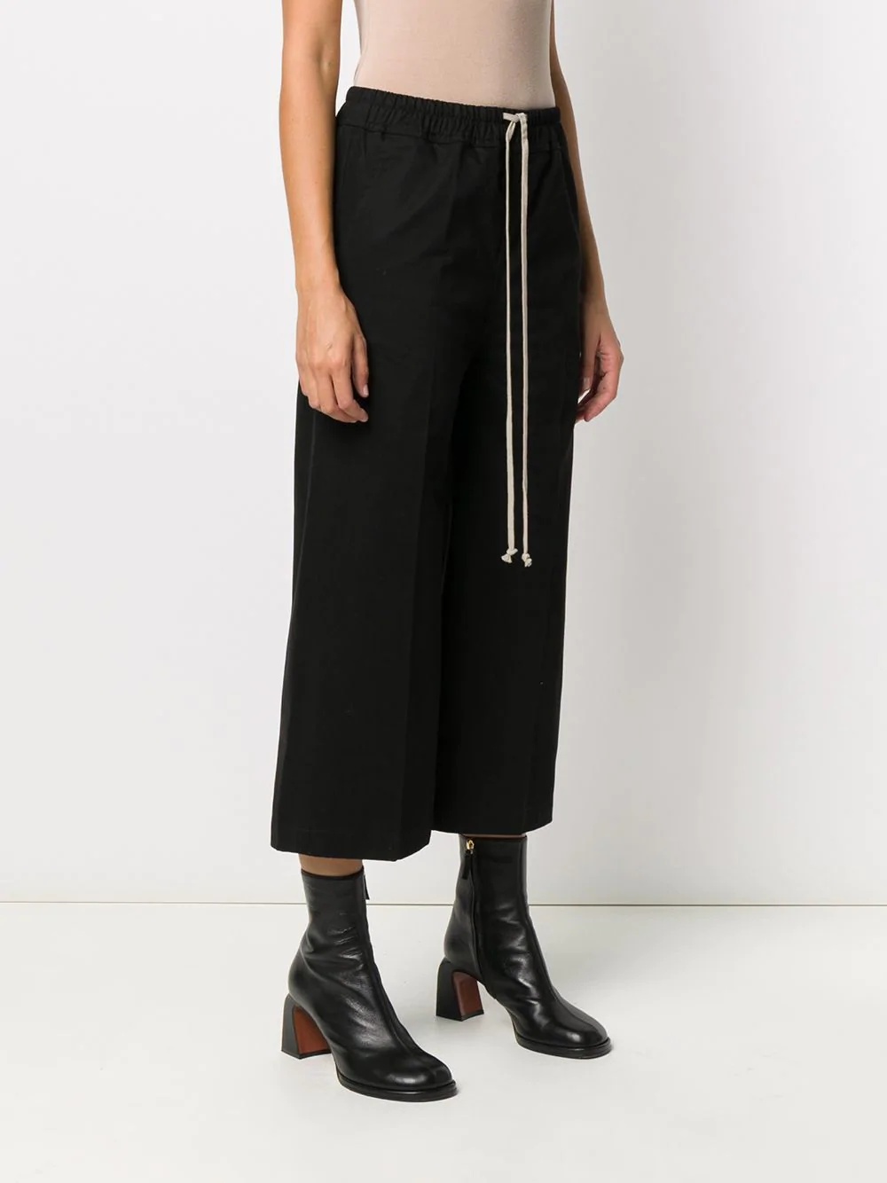 cropped flare trousers - 3