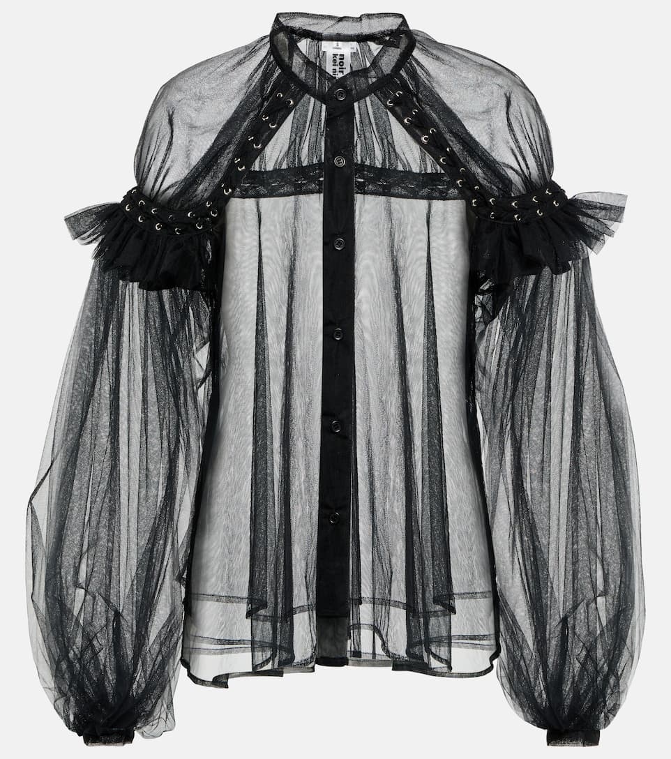 Tulle blouse - 1