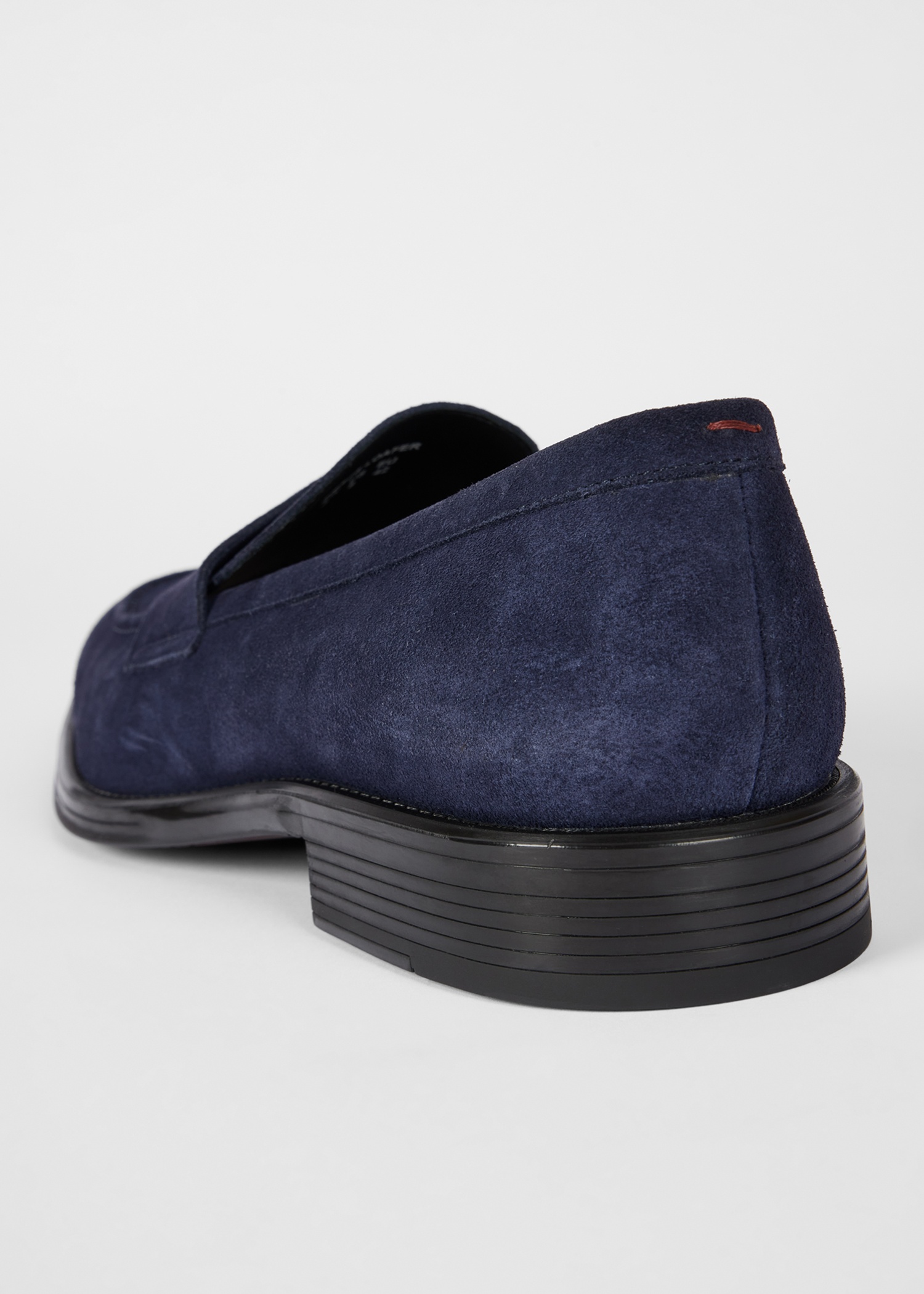 Navy Suede 'Pierce' Loafers - 4