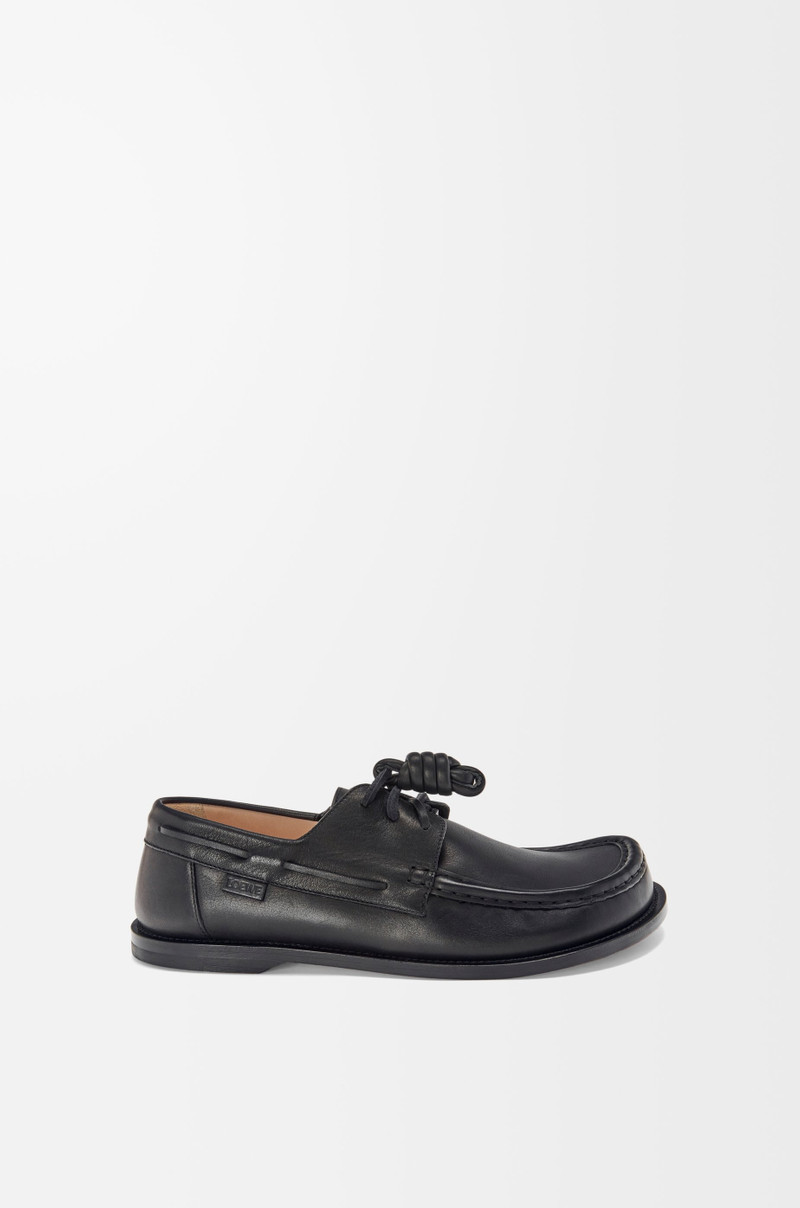 Campo boat shoe in soft calfskin 1