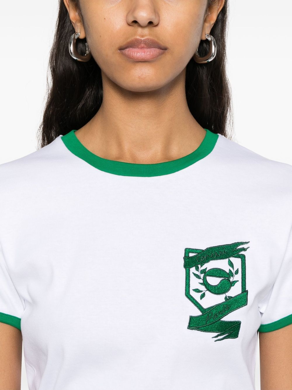 embroidered T-shirt - 5