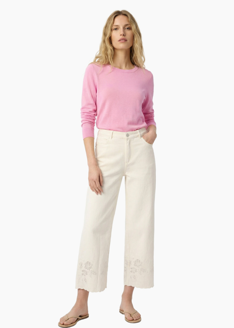 JAIME LIGHTWEIGHT KNIT TOP CAMELLIA 3