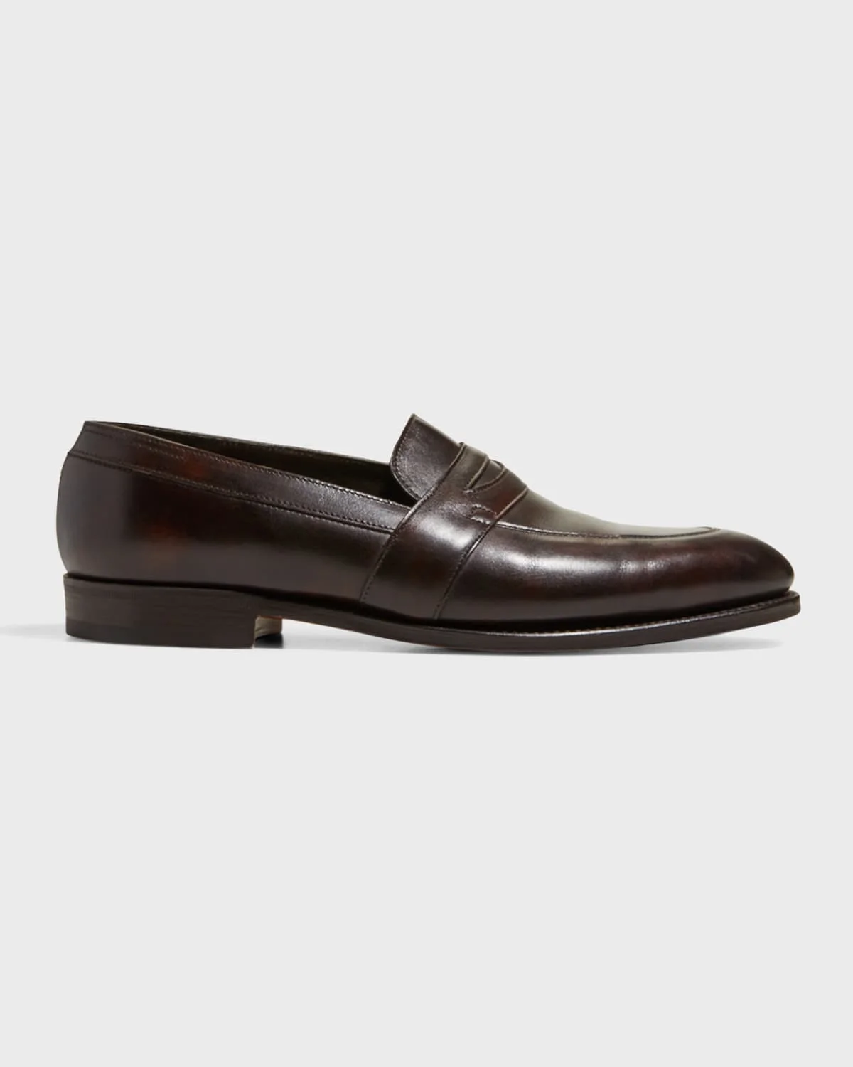 Men's Adley Leather Penny Loafers - 1