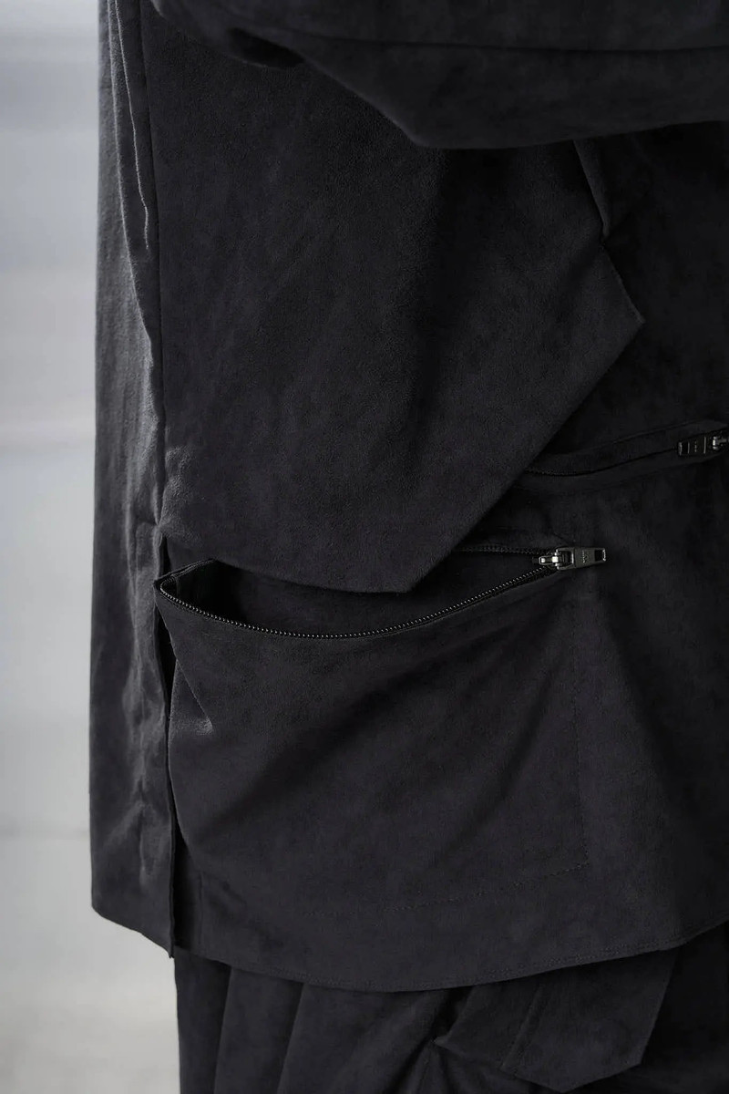 J130-TO Scrim Laced Ultra-Microfiber Blazer 29