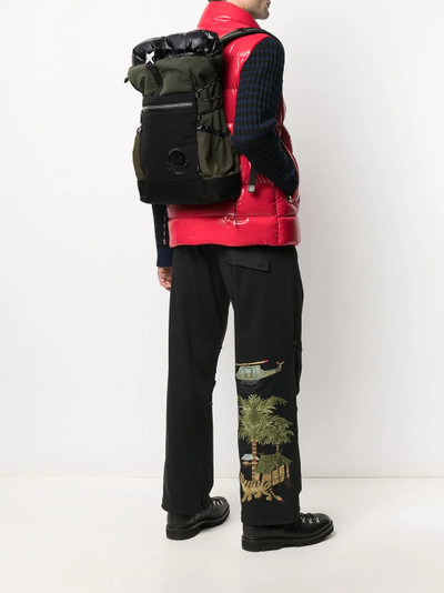 Moncler Extreme quilted backpack outlook