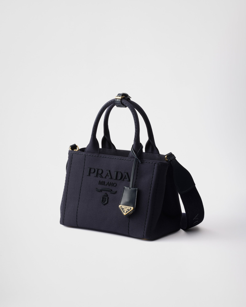 Prada Small cotton canvas handbag outlook