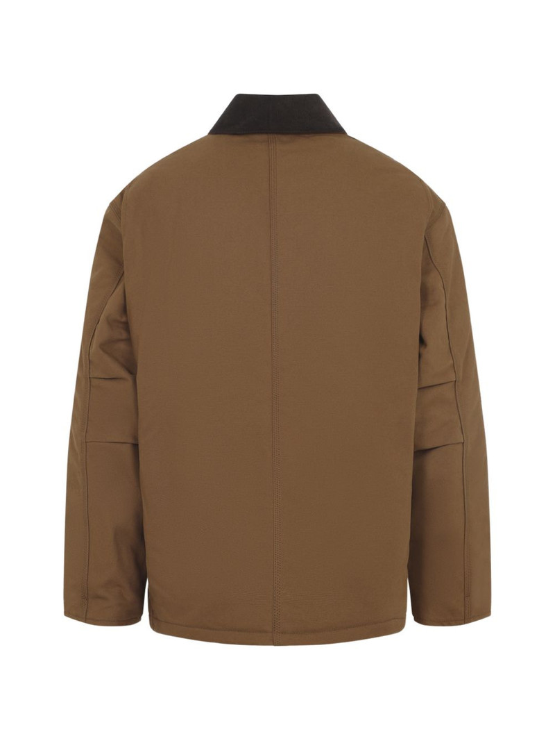 Carhartt Clapton corduroy-collar jacket outlook