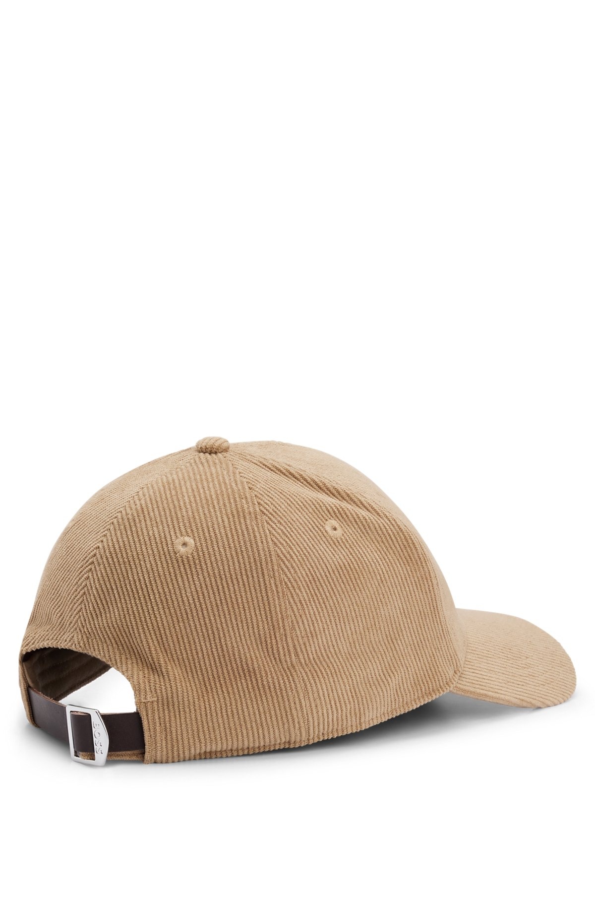 LOGO-EMBROIDERED CAP IN BABY CORDUROY - 3