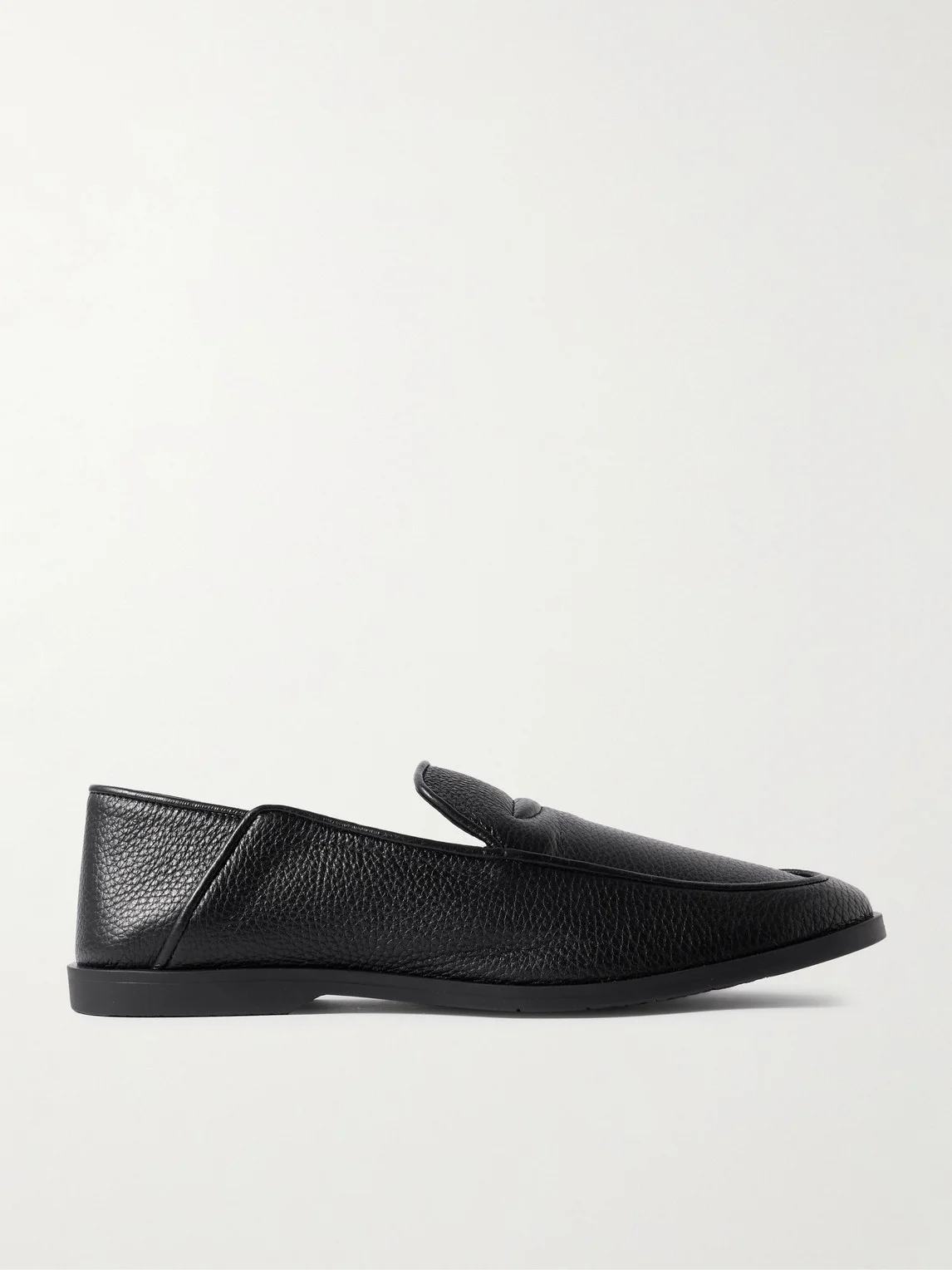 Mayfair II Collapsible-Heel Deerkskin Loafers - 1