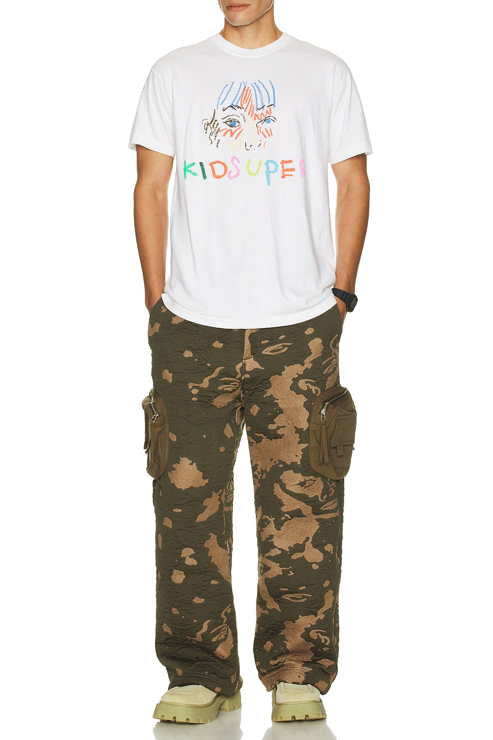 X Piet 3D Knit Cargo Pants - 5