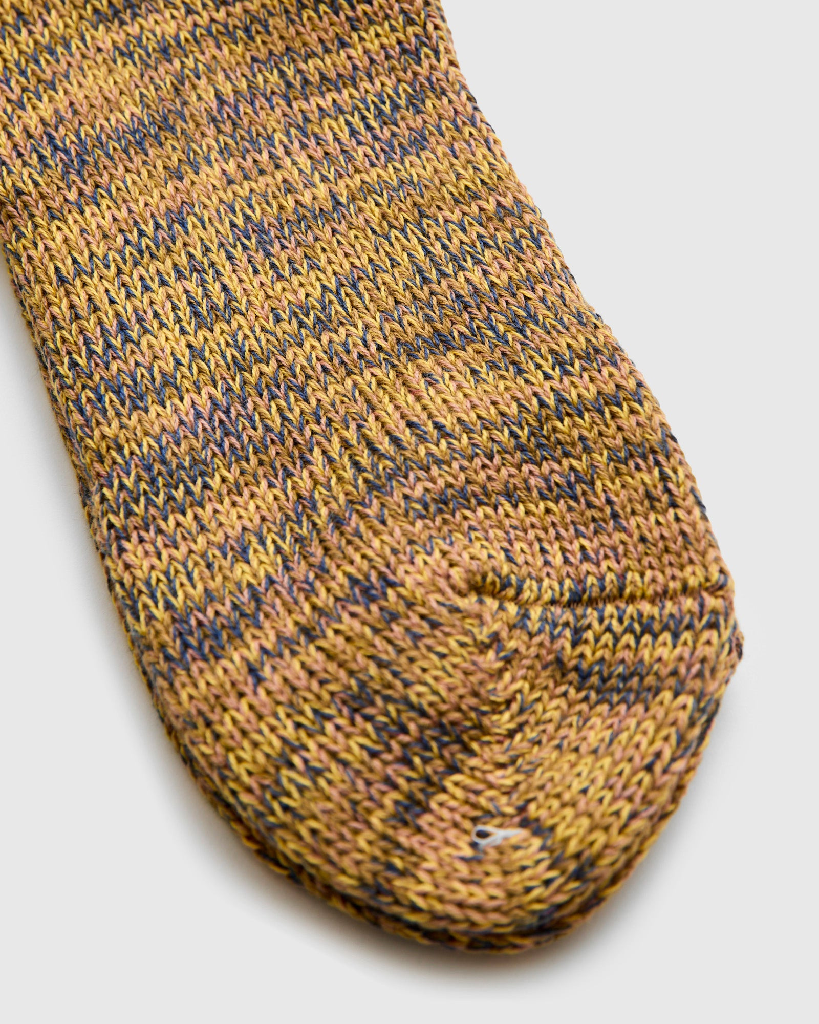 Melange Crew Sock in Harvest - 3