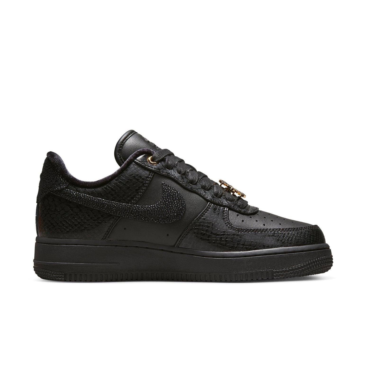 (WMNS) Nike Air Force 1 Low Anniversary Edition Low Tops Casual Skateboarding Shoes Black DX6035-001 - 2