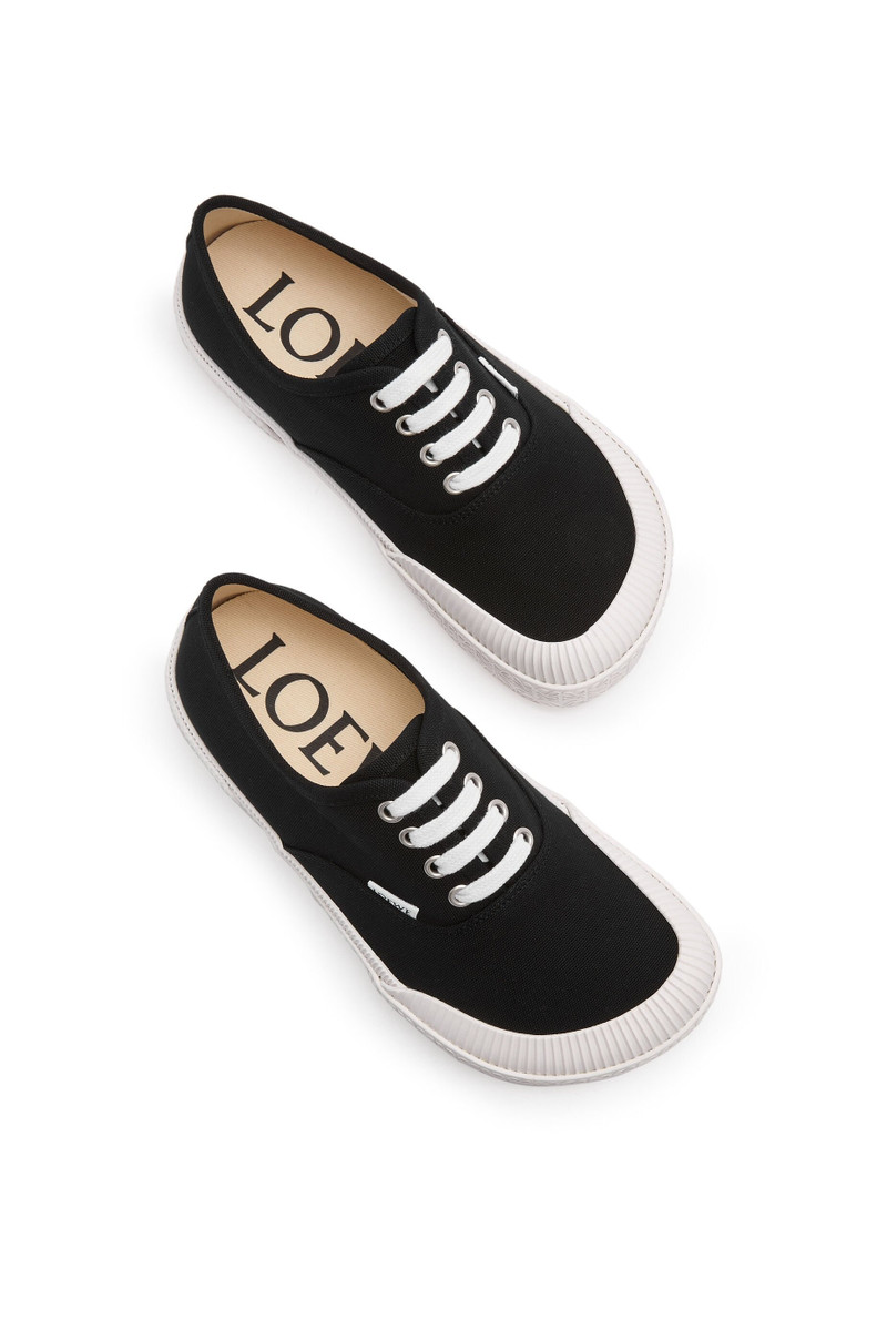 Terra Vulca lace-up sneaker in canvas 4