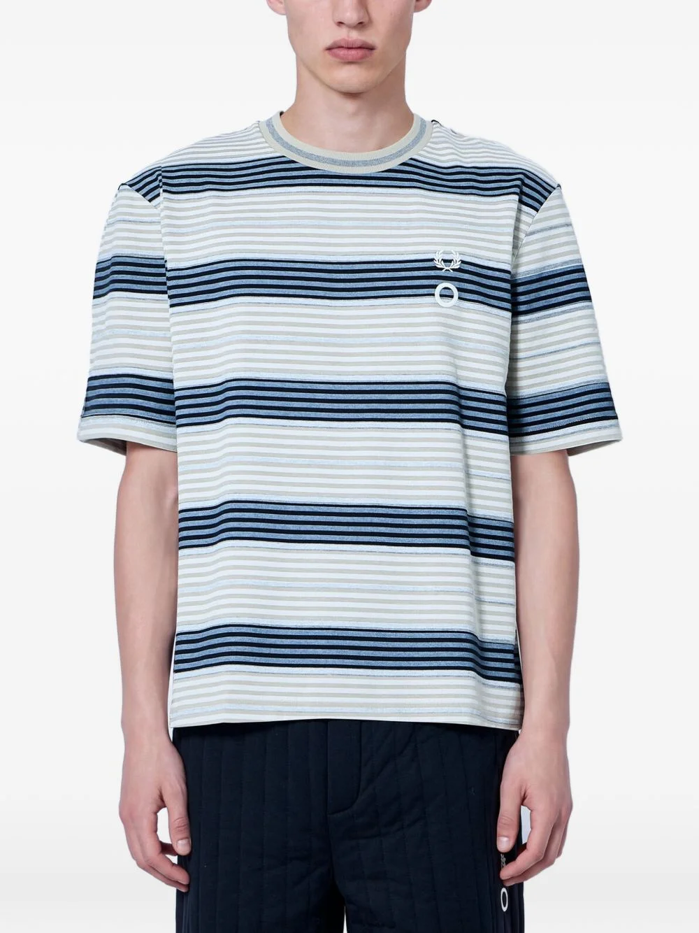 x Craig Green stripe-pattern T-shirt - 1