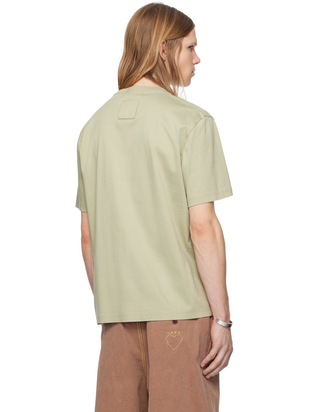 Green Printed T-Shirt - 3