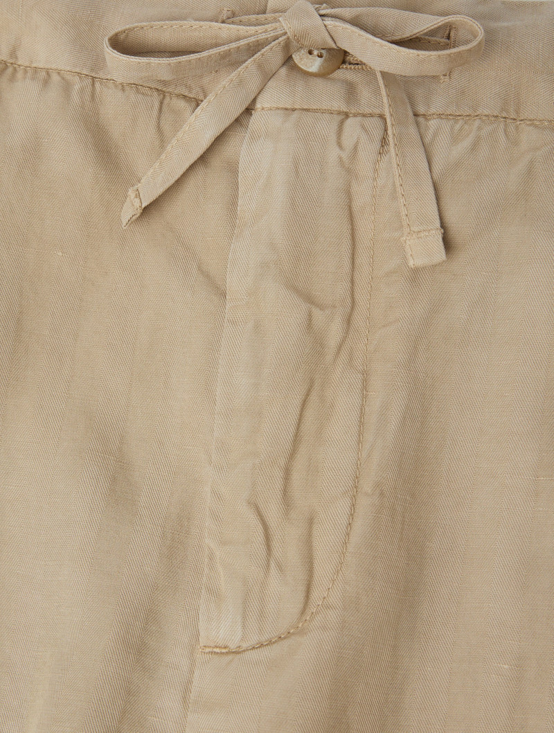 FRESCOBOL CARIOCA MENDES LINEN-BLEND TROUSERS outlook