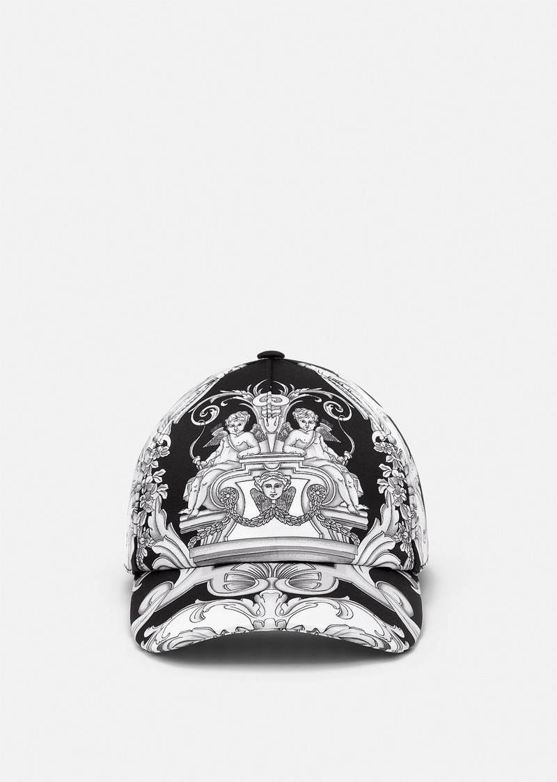 Silver Baroque Baseball Cap 1