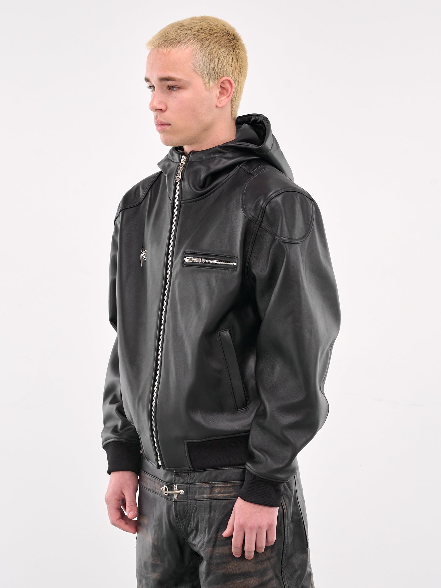 Slim Rock Leather Jacket - 2
