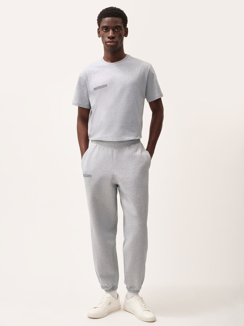 PANGAIA Mens 365 Heavyweight Track Pants - Grey Marl outlook