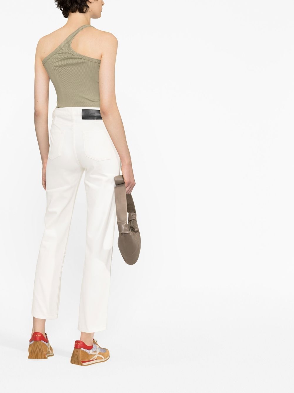 cropped straight-leg jeans - 3