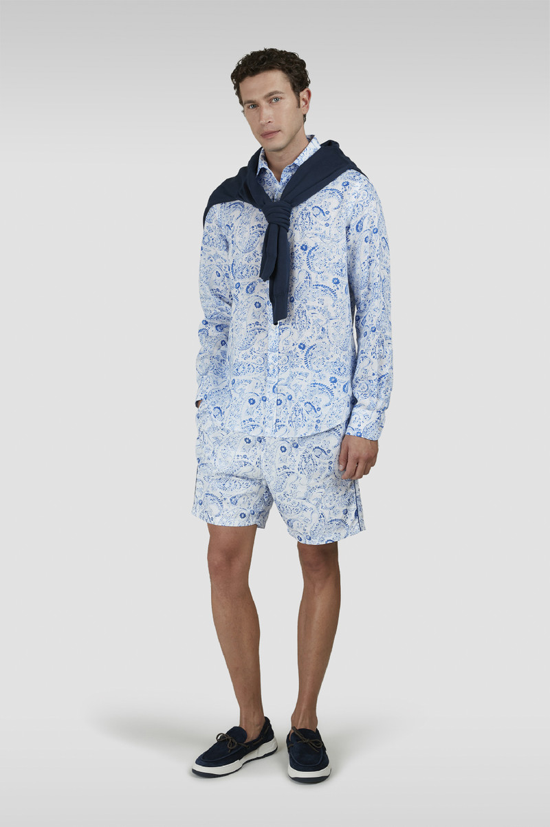 Paul & Shark SWIM SHORTS WITH PAISLEY PRINT outlook
