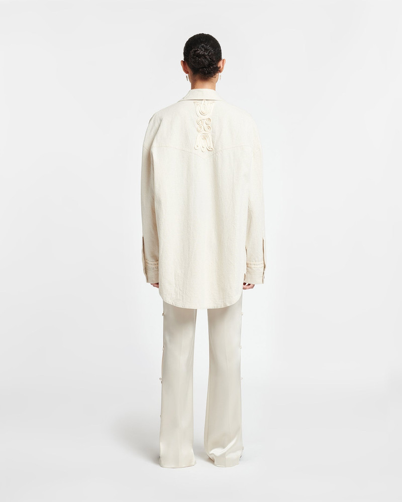 Embroidered Washed Canvas Jacket 6