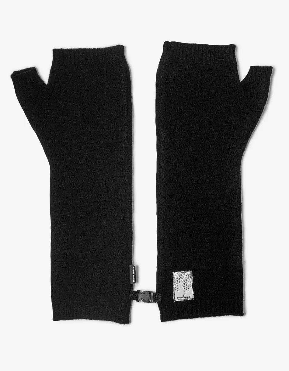 Stone Island Shadow Project Black Chapter 2 Hand Gaiters - 4