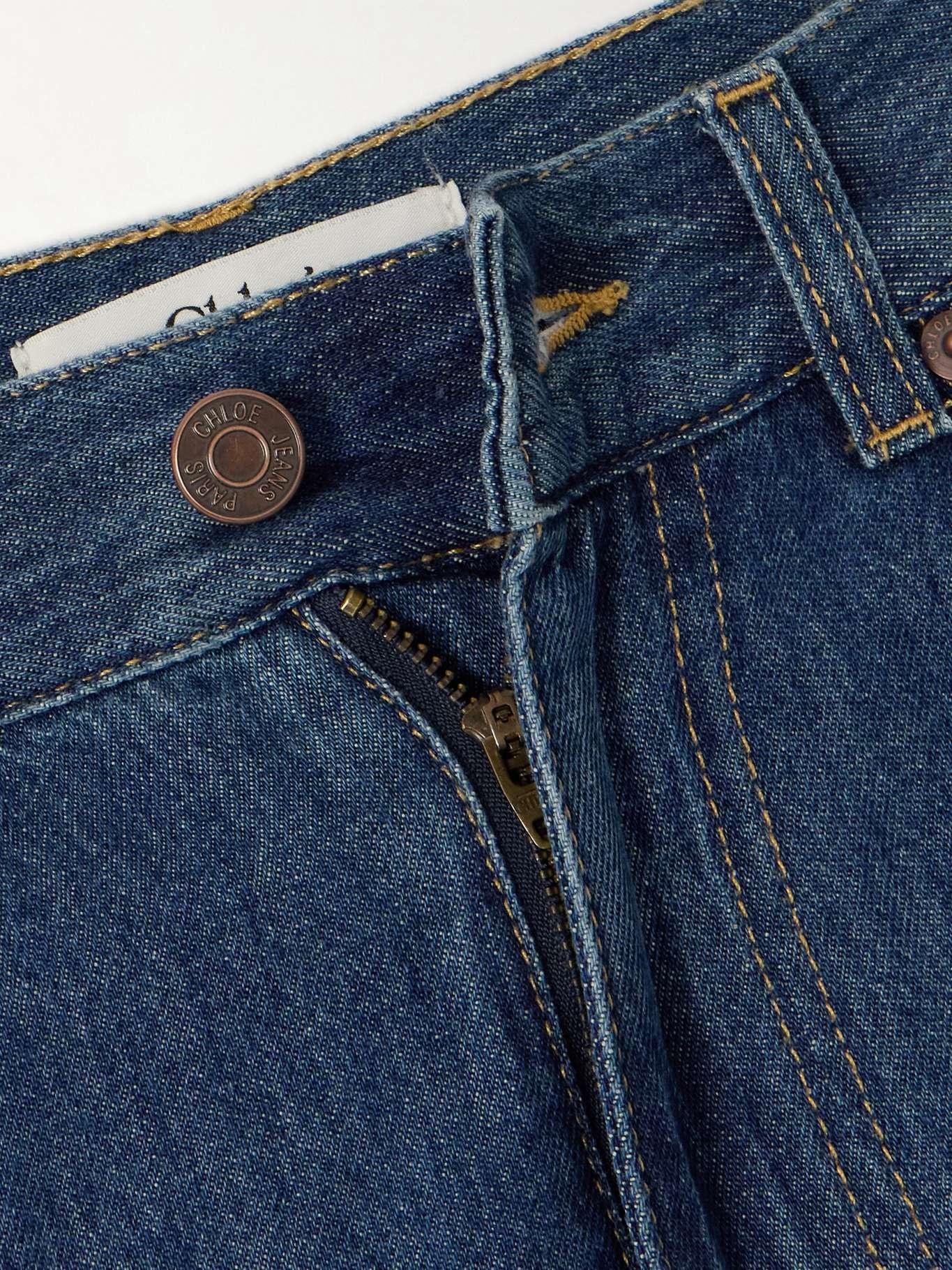 High-rise flared jeans Blue - 5