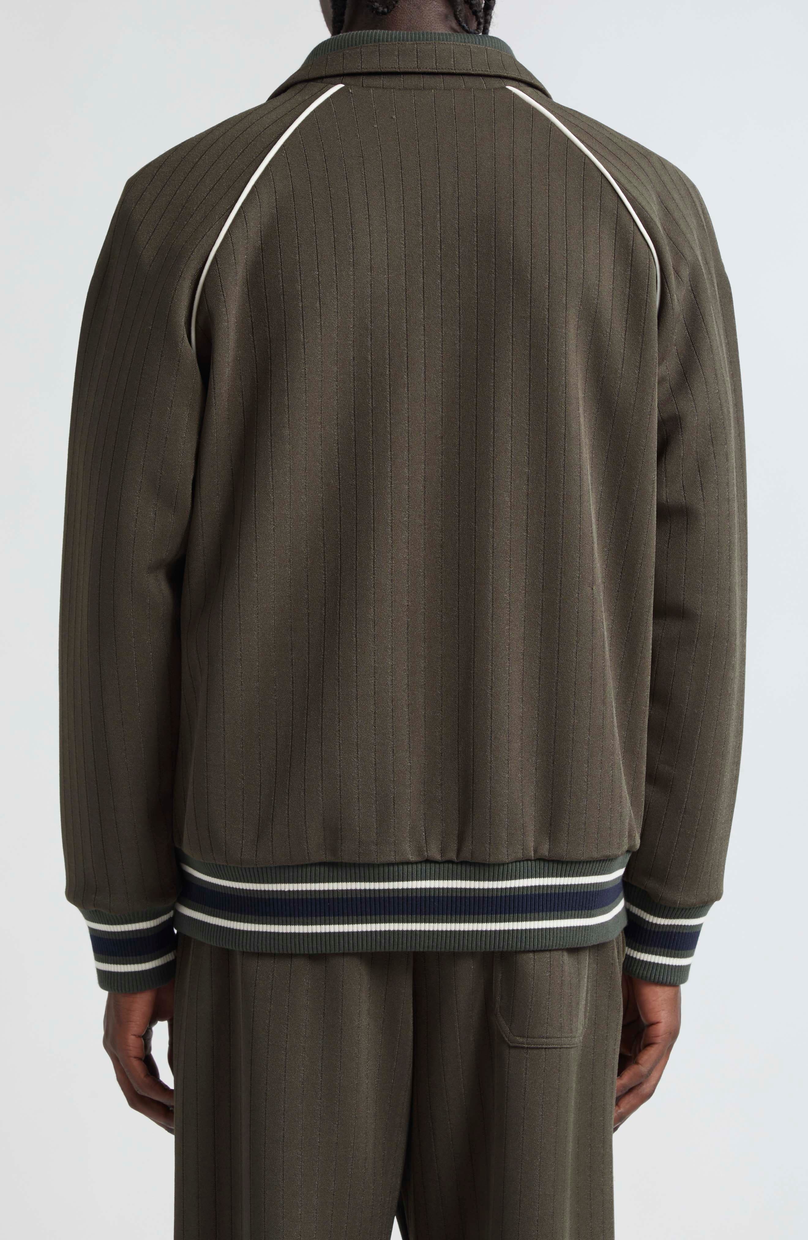 Golden Goose Star Track Jacket in Military Green/Papyrus at Nordstrom - 3