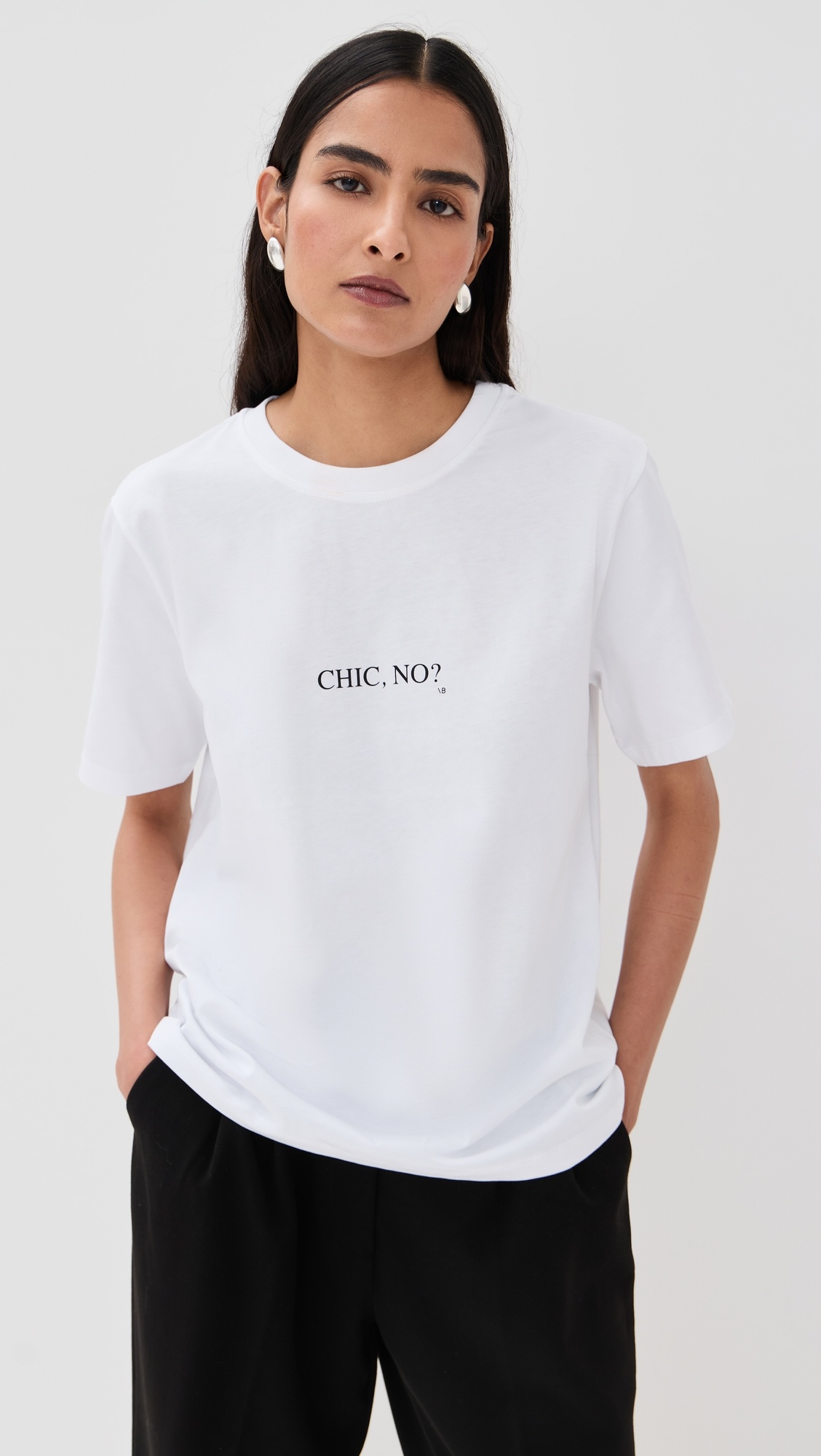 Classic Fit Slogan Tee - 1