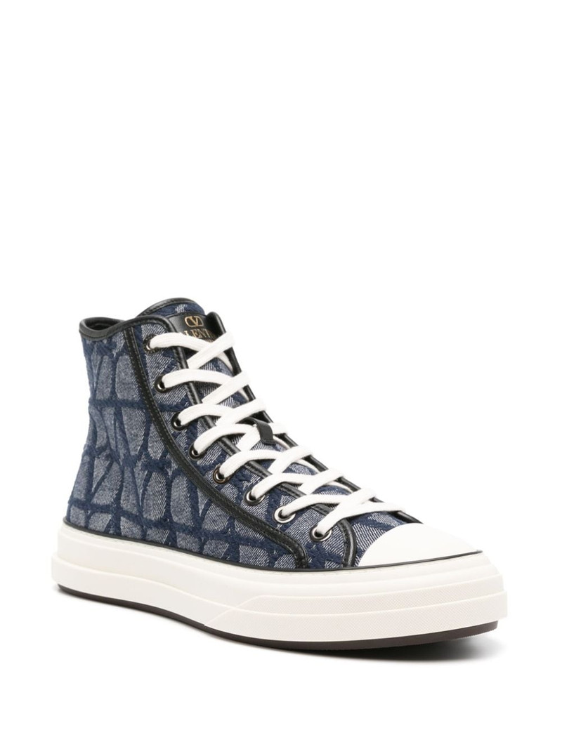 Valentino VLogo Signature high-top sneakers outlook