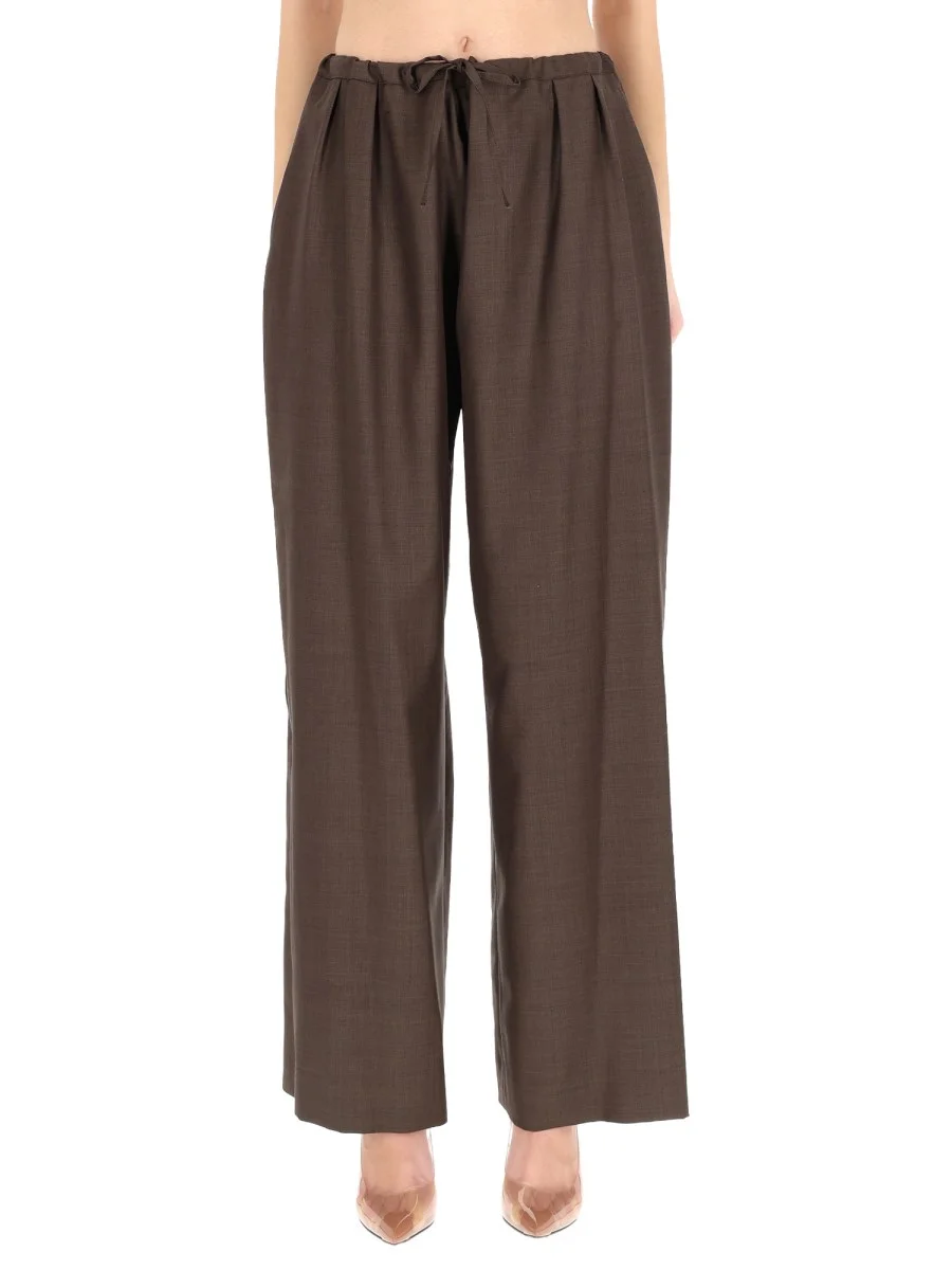 VIRGIN WOOL COVE PANTS - 1