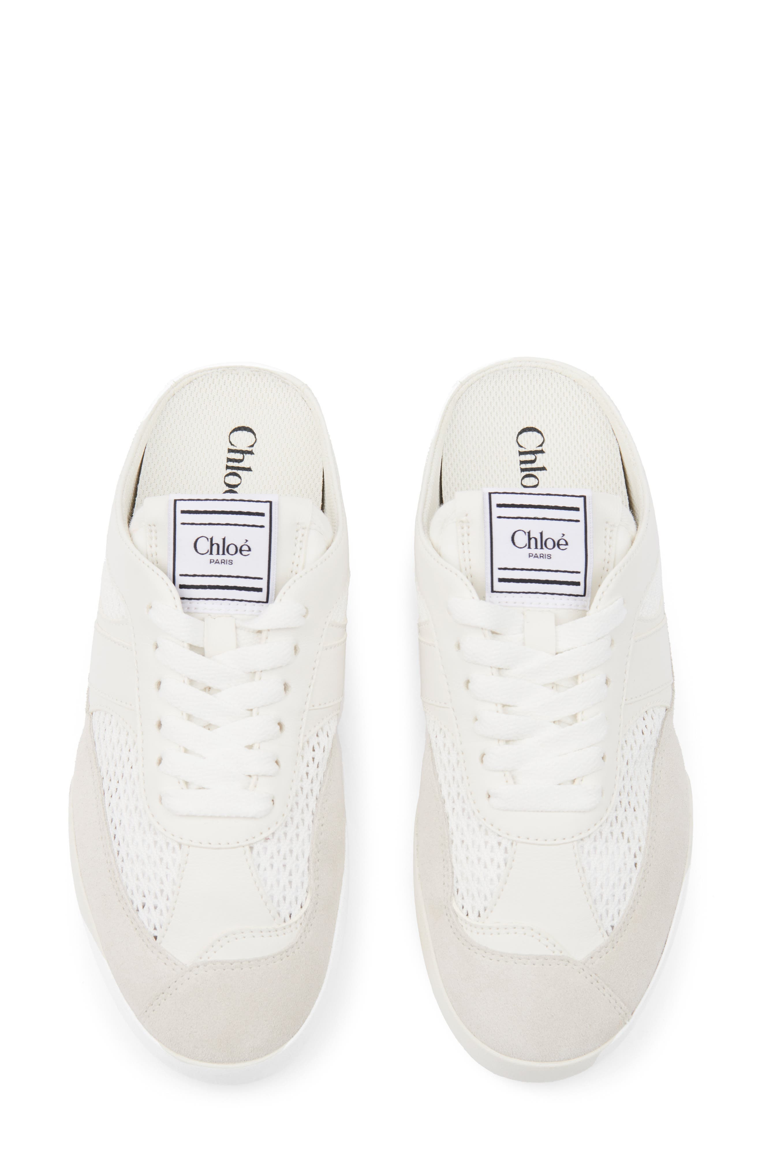 Chloé Kick Mule Sneaker in Cloudy Cream at Nordstrom - 6