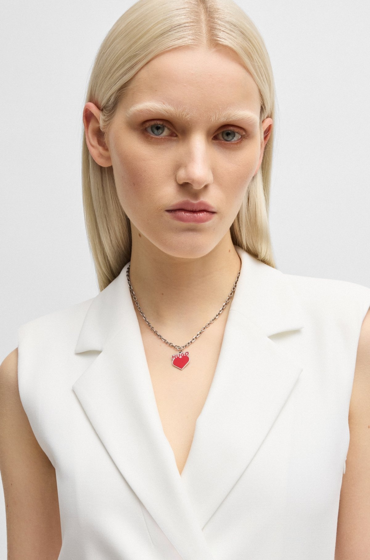 BLAZER-STYLE DRESS WITH BUCKLED BELT - 5