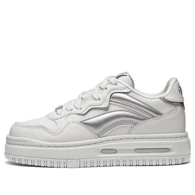 (WMNS) Li-Ning Future C1 Sportswear Shoes 'Silver White' AGCT120-5 - 1