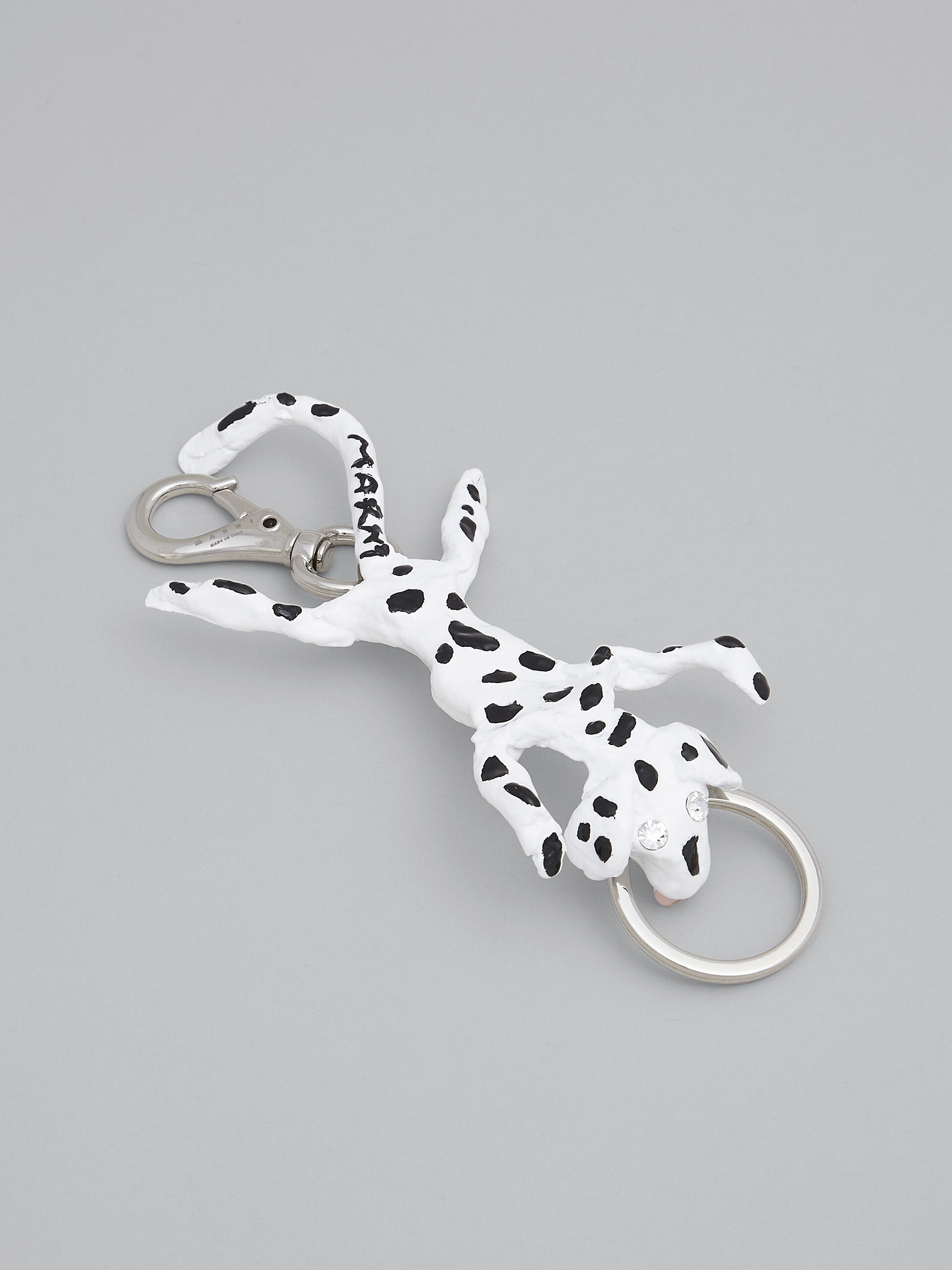 PLAYFUL WHITE KEYRING - 3