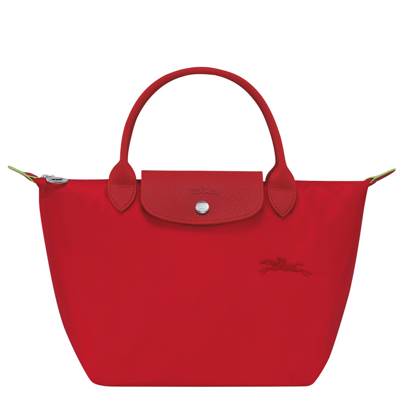 Le Pliage Green S Handbag Tomato - Recycled canvas - 1