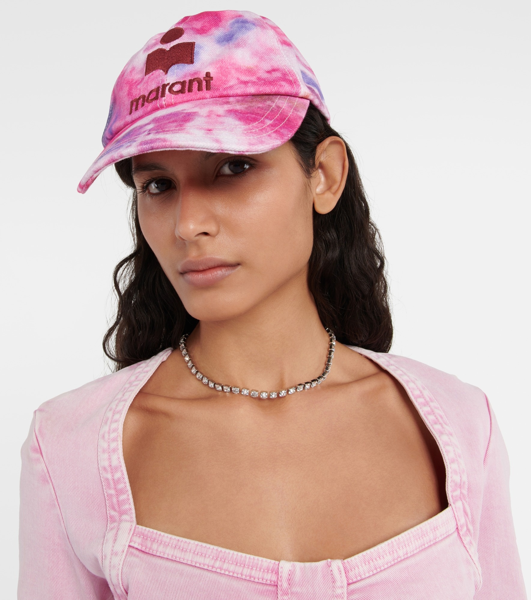 Tyron tie-dye cotton baseball cap - 2