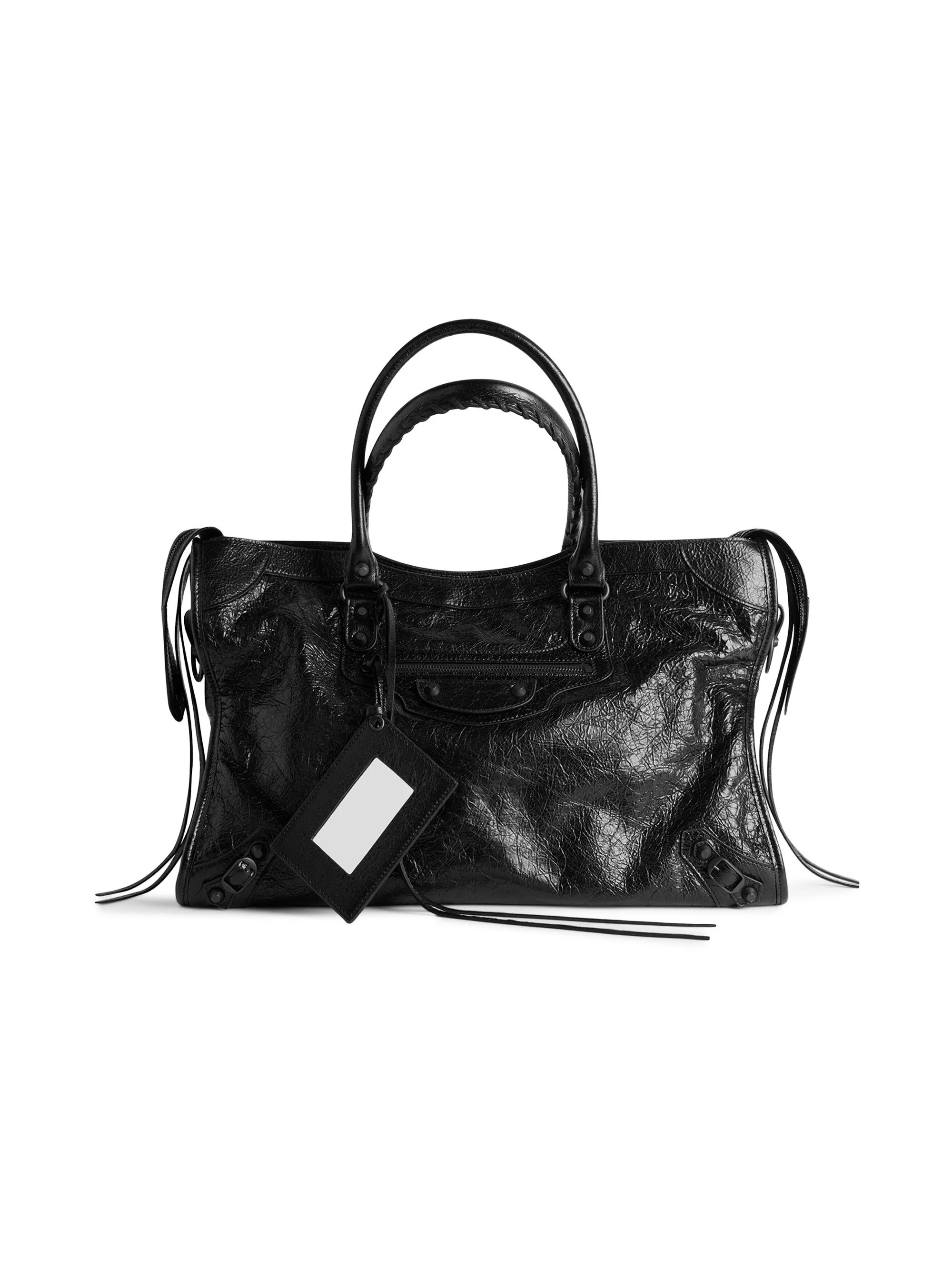 Men's Le City Large Tote Bag - Black - 1