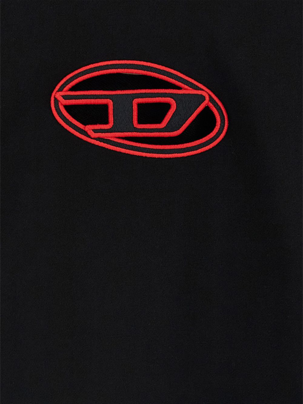 F-Slimmy logo-embroidered cropped hoodie - 3