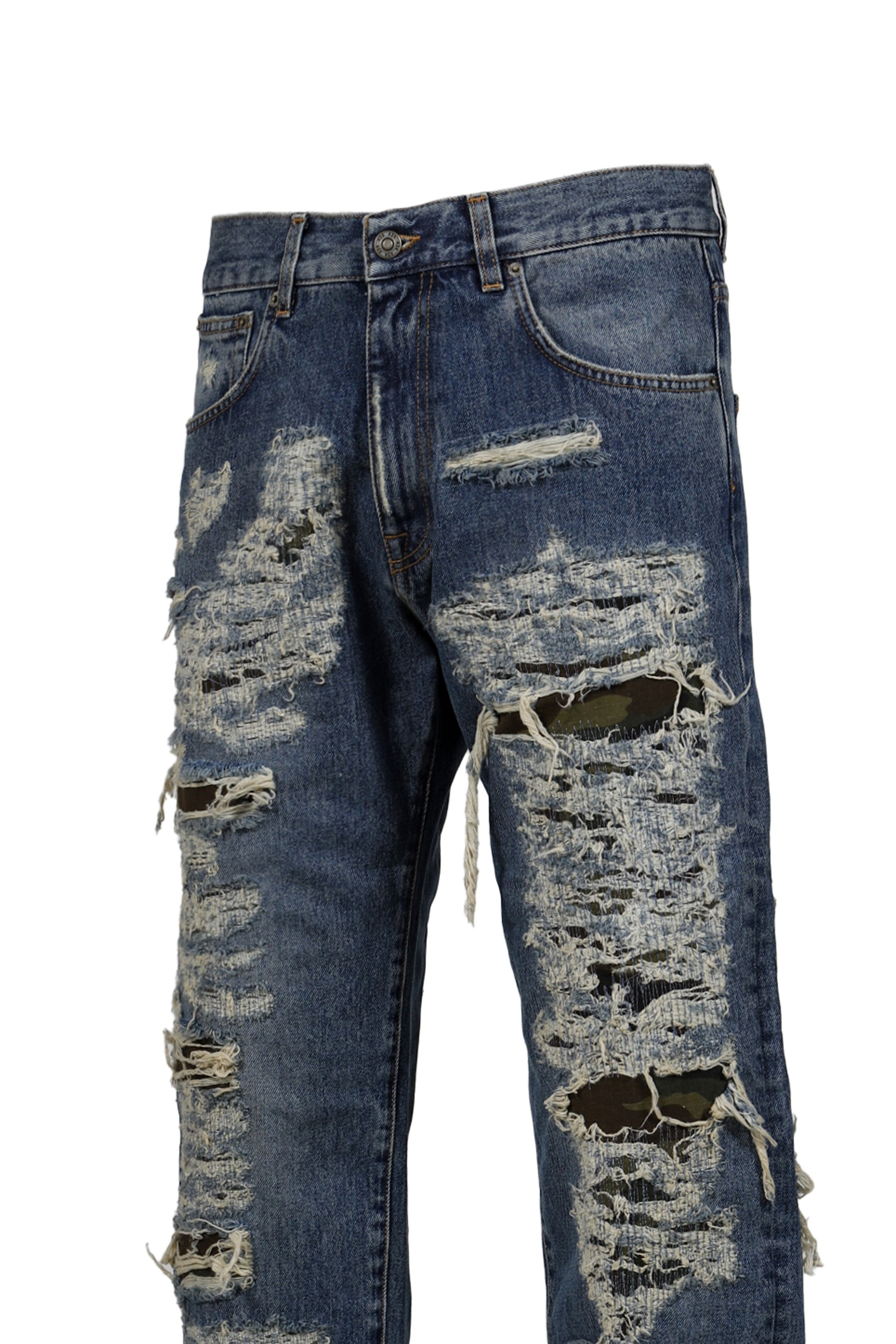 COLLECTION REPAIRED LOOSE FIVEPOCKET / BLU - 8